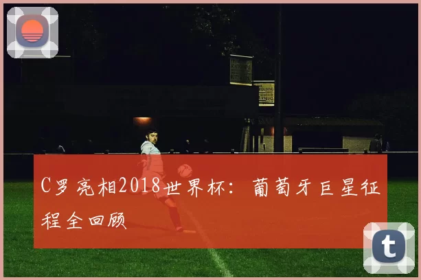 C罗亮相2018世界杯:葡萄牙巨星征程全回顾