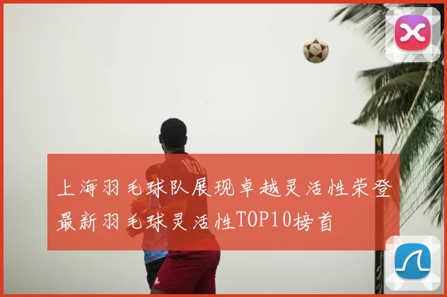 上海羽毛球队展现卓越灵活性荣登最新羽毛球灵活性TOP10榜首