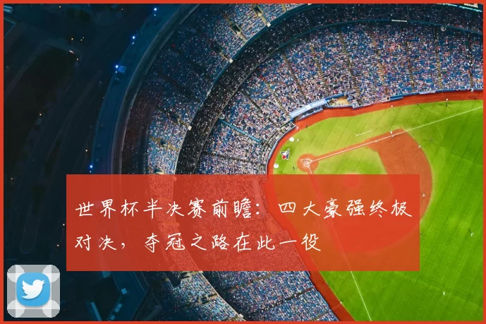 世界杯半决赛前瞻:四大豪强终极对决,夺冠之路在此一役